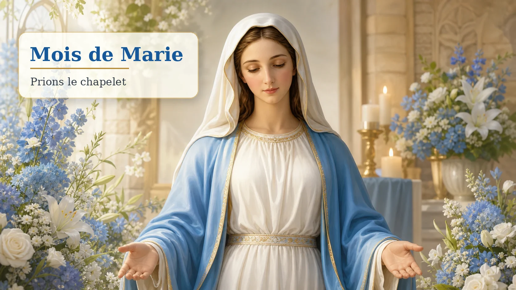 Mois de Marie - Prions le chapelet